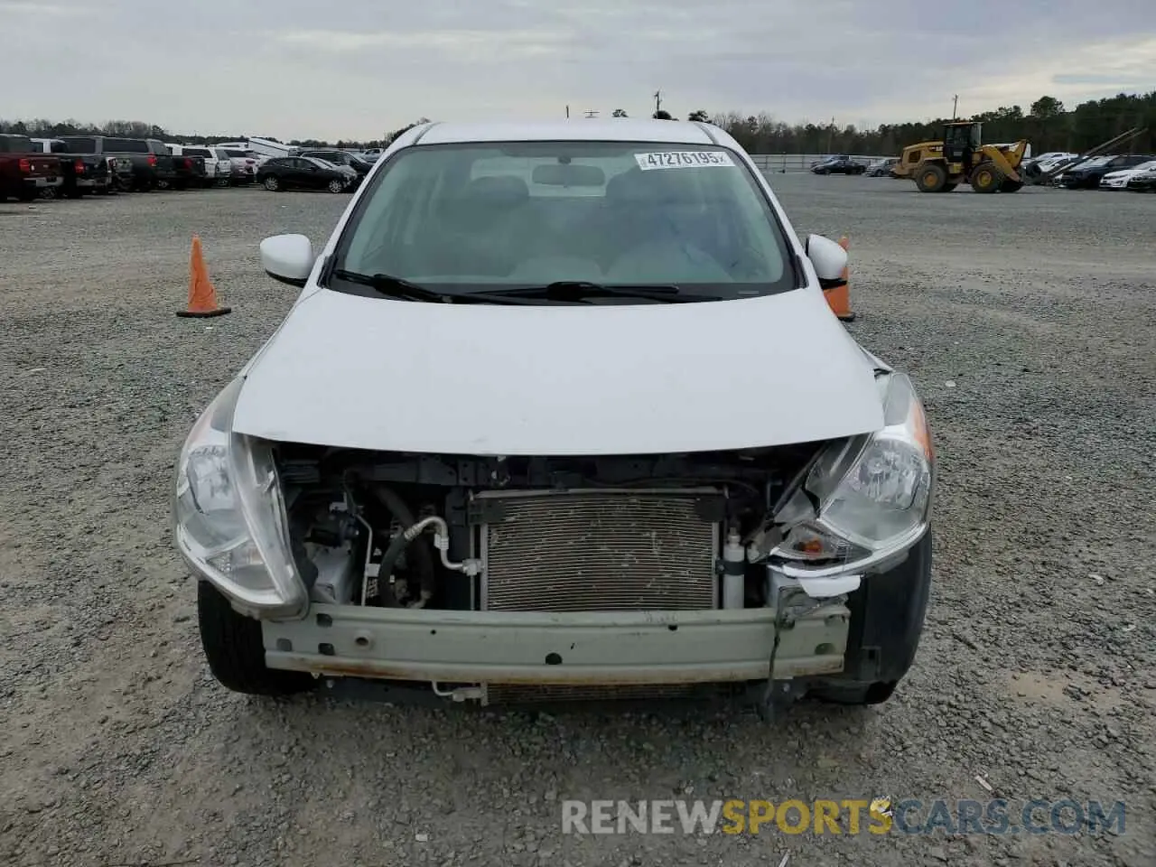 5 Фотография поврежденного автомобиля 3N1CN7AP5KL802474 NISSAN VERSA 2019