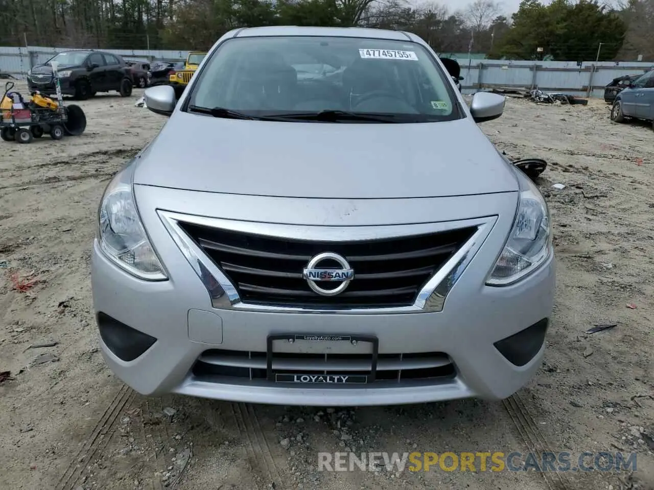 5 Photograph of a damaged car 3N1CN7AP5KL805309 NISSAN VERSA 2019