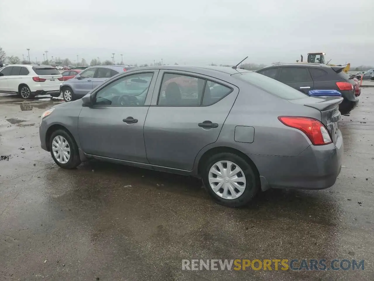 2 Photograph of a damaged car 3N1CN7AP5KL809330 NISSAN VERSA 2019