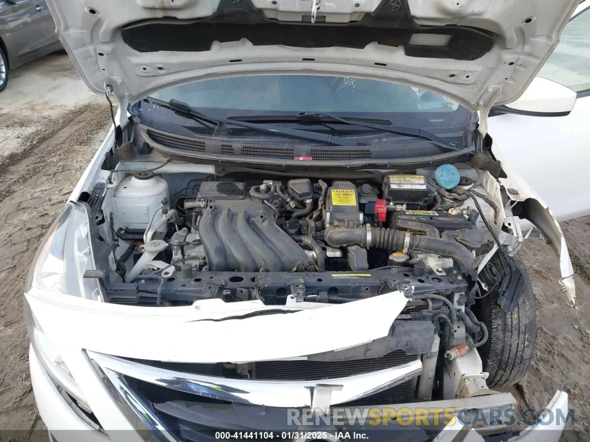 10 Photograph of a damaged car 3N1CN7AP5KL815645 NISSAN VERSA 2019