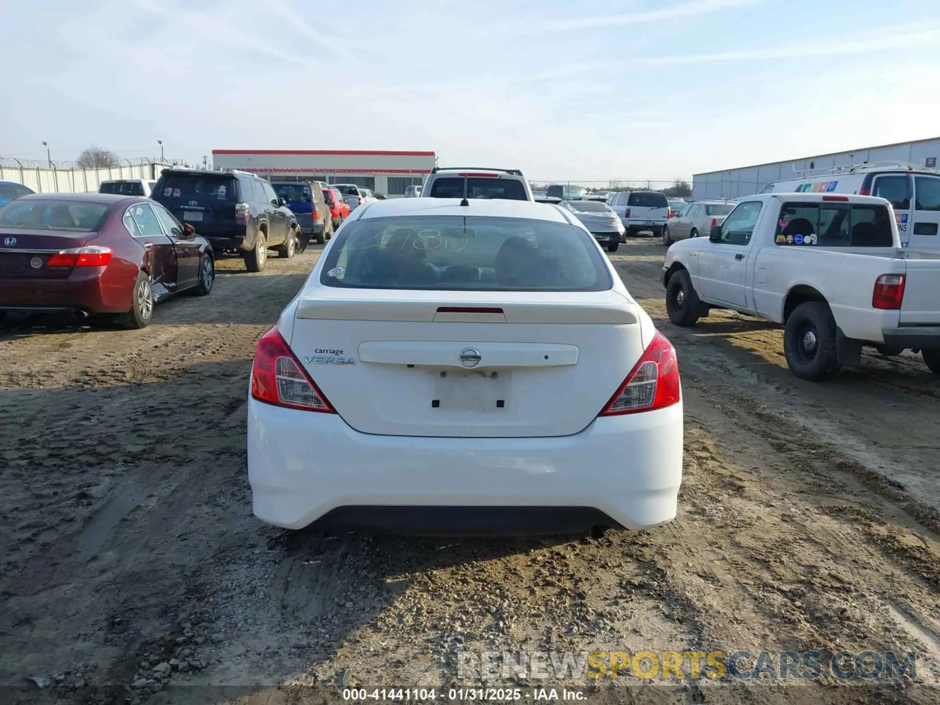 16 Photograph of a damaged car 3N1CN7AP5KL815645 NISSAN VERSA 2019