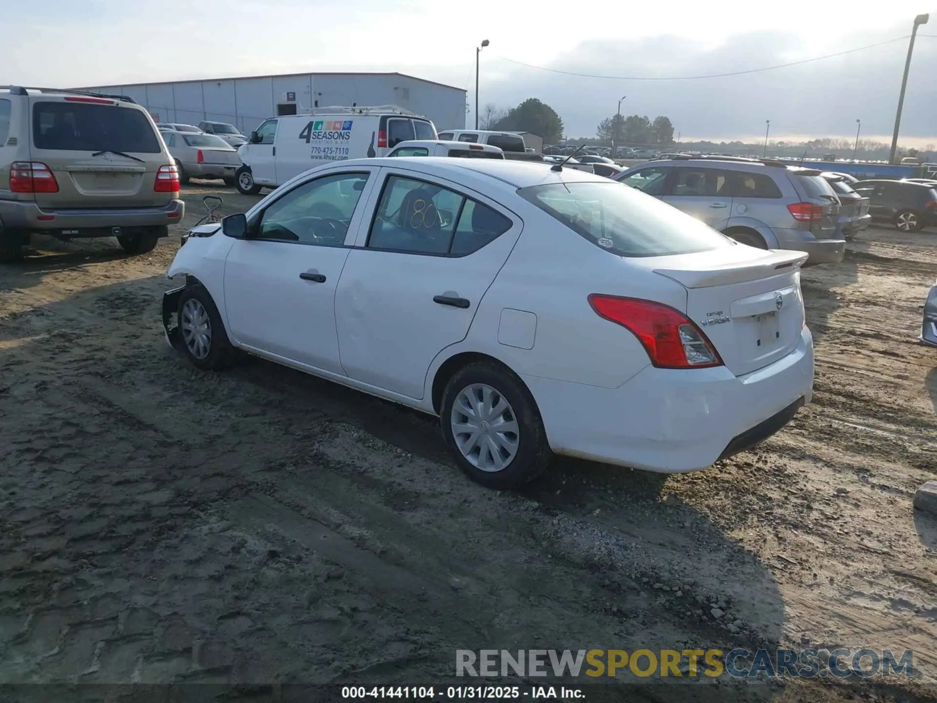 3 Photograph of a damaged car 3N1CN7AP5KL815645 NISSAN VERSA 2019