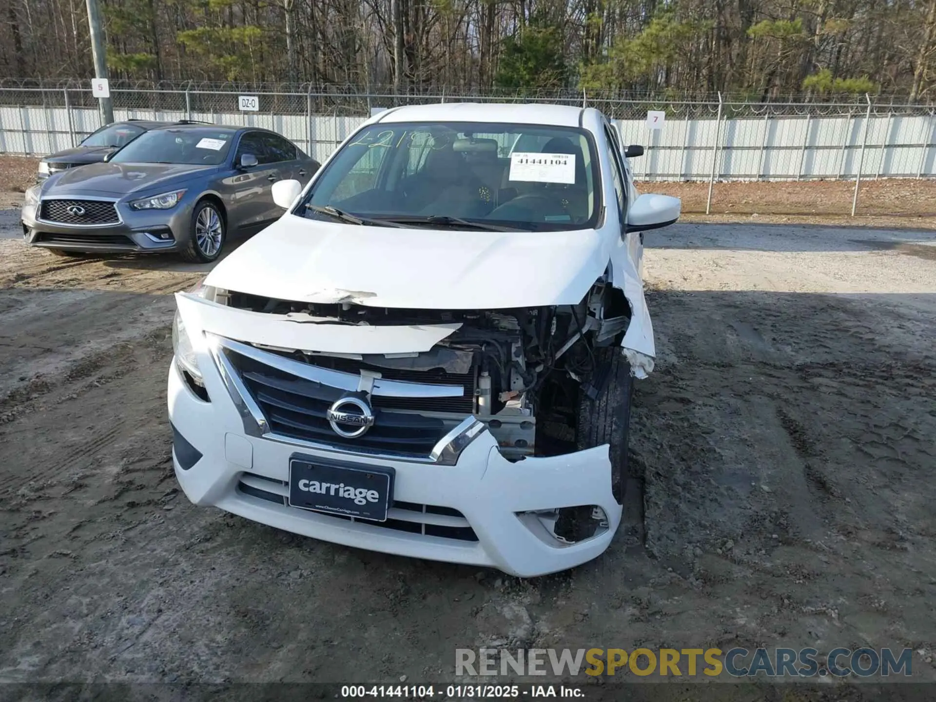 6 Photograph of a damaged car 3N1CN7AP5KL815645 NISSAN VERSA 2019