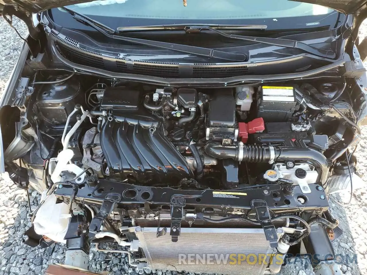 11 Photograph of a damaged car 3N1CN7AP5KL818254 NISSAN VERSA 2019