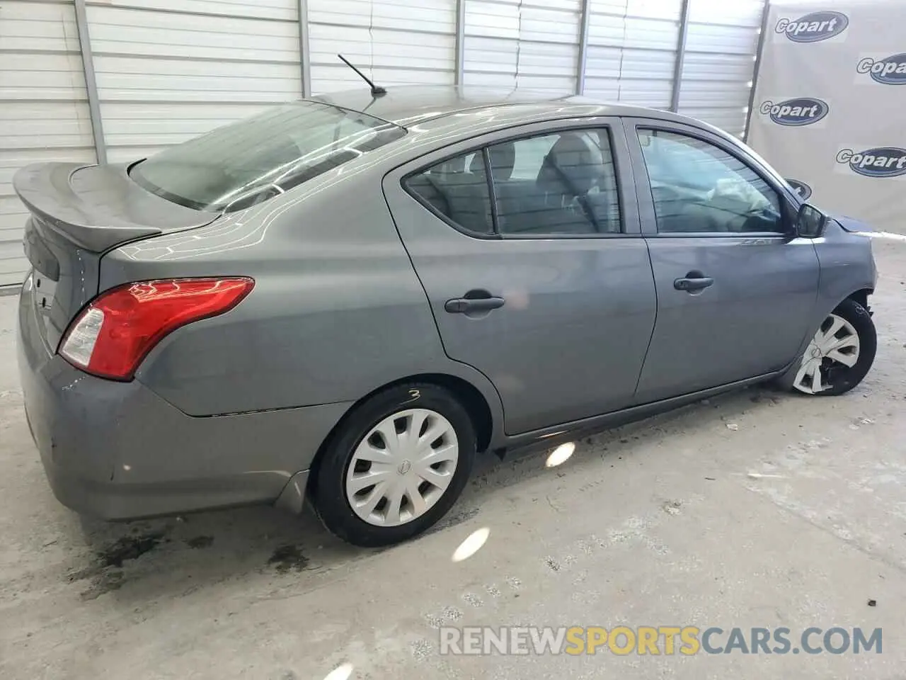 3 Photograph of a damaged car 3N1CN7AP5KL818254 NISSAN VERSA 2019