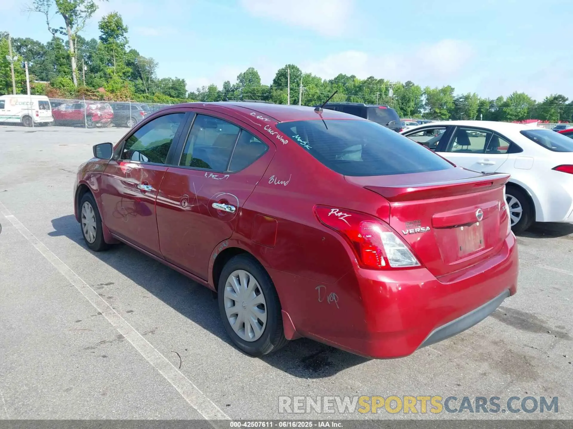 3 Photograph of a damaged car 3N1CN7AP5KL829352 NISSAN VERSA 2019