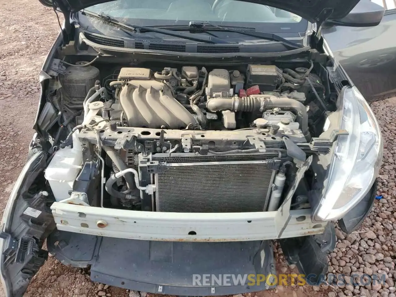 11 Фотография поврежденного автомобиля 3N1CN7AP5KL842134 NISSAN VERSA 2019