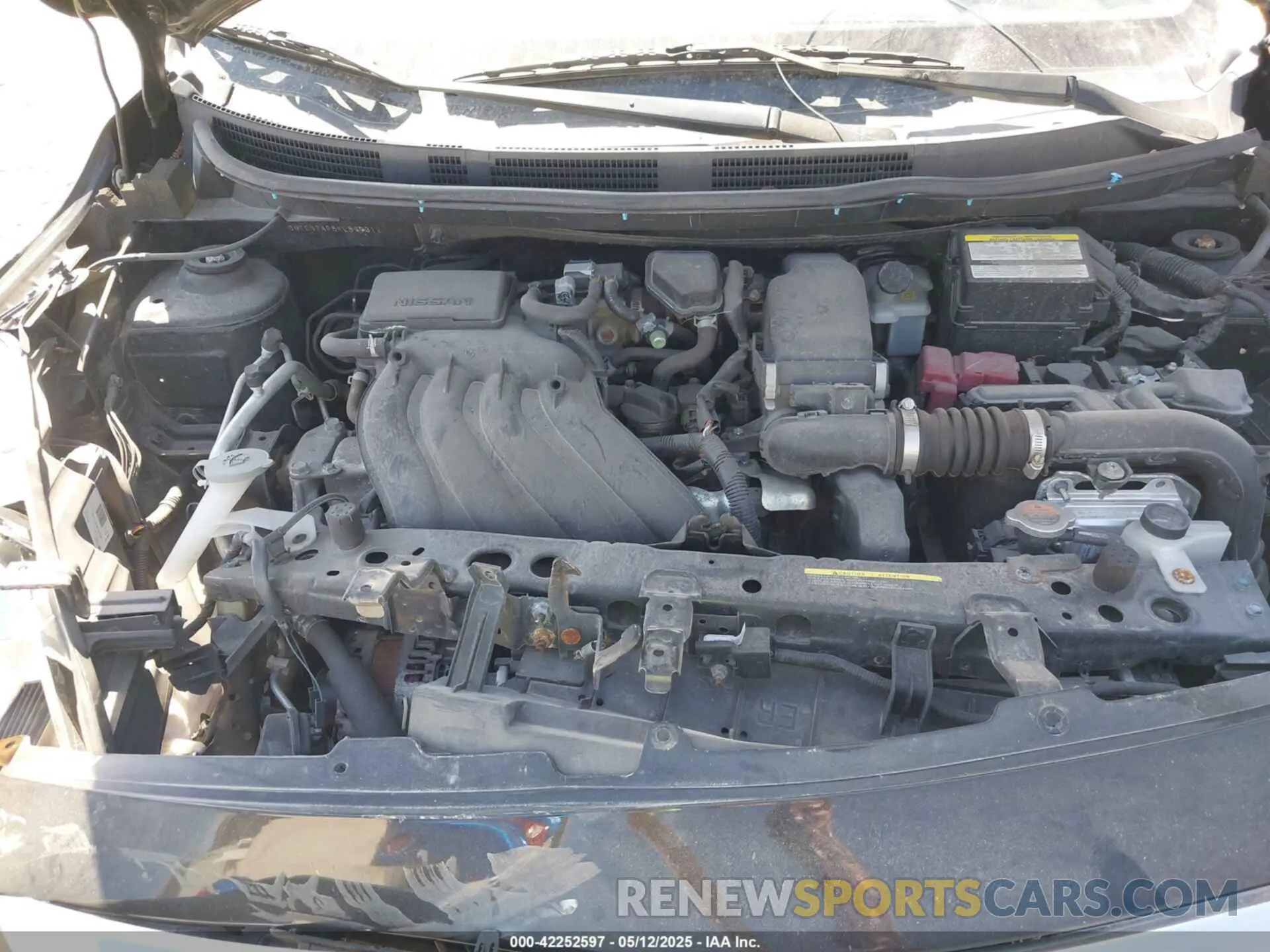 10 Photograph of a damaged car 3N1CN7AP5KL849312 NISSAN VERSA 2019