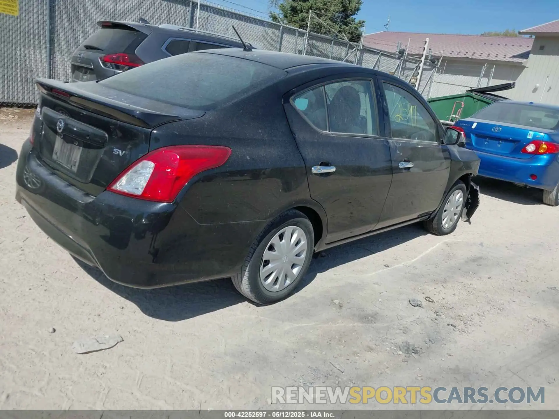 4 Photograph of a damaged car 3N1CN7AP5KL849312 NISSAN VERSA 2019