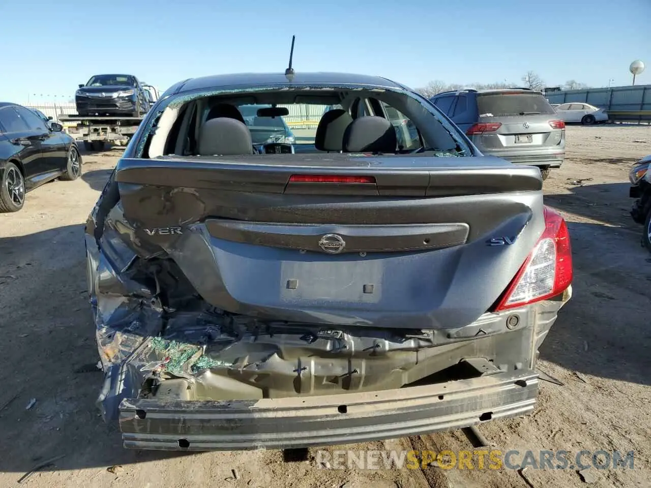 6 Photograph of a damaged car 3N1CN7AP5KL867051 NISSAN VERSA 2019