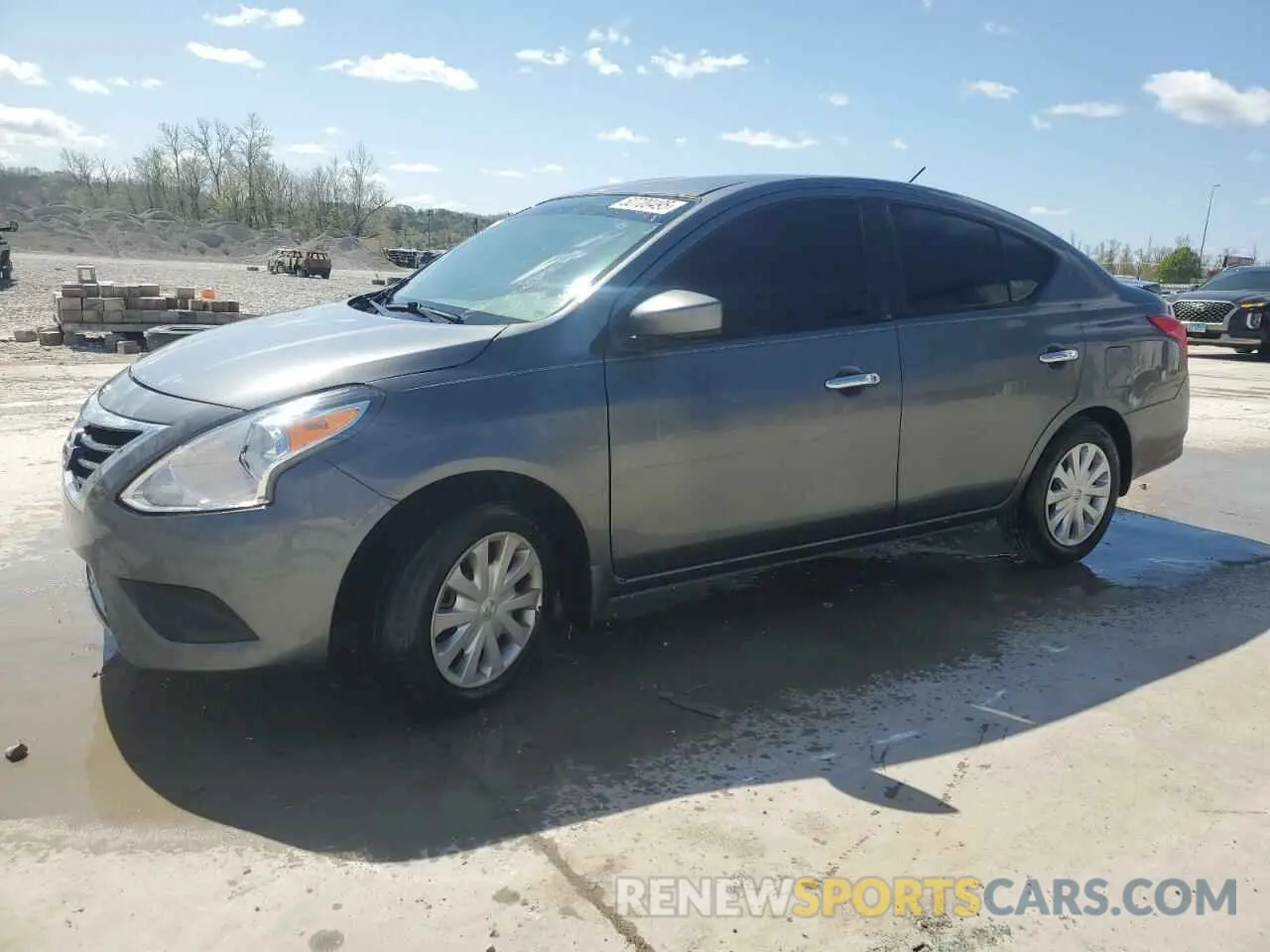 1 Photograph of a damaged car 3N1CN7AP5KL875358 NISSAN VERSA 2019