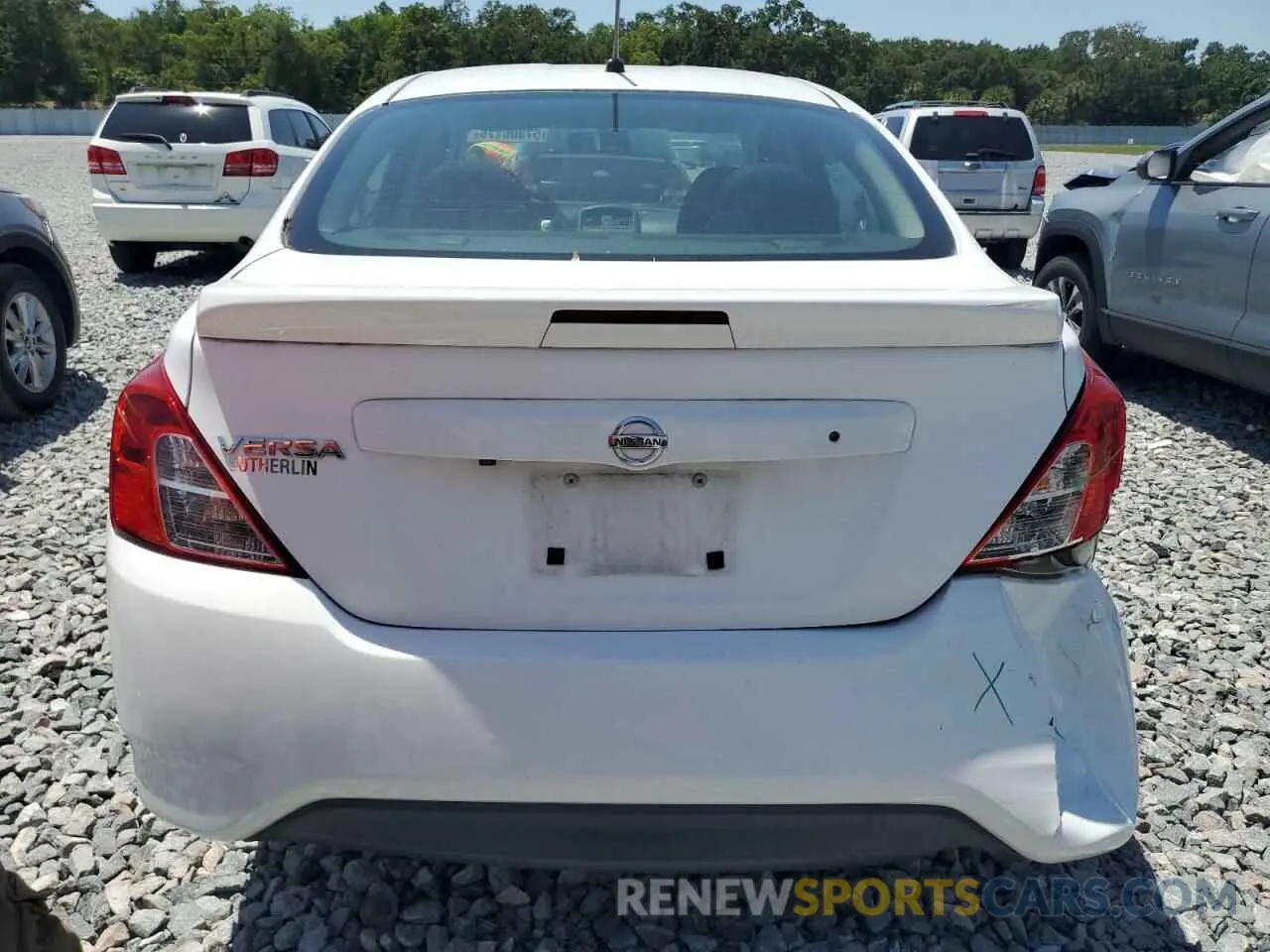 6 Фотография поврежденного автомобиля 3N1CN7AP6KL829764 NISSAN VERSA 2019