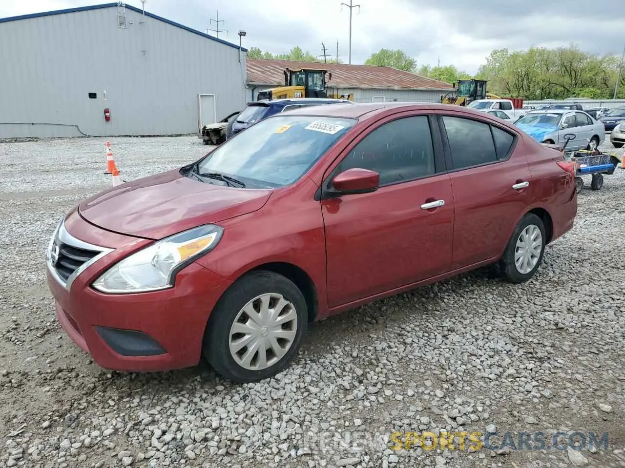 1 Фотография поврежденного автомобиля 3N1CN7AP6KL851246 NISSAN VERSA 2019