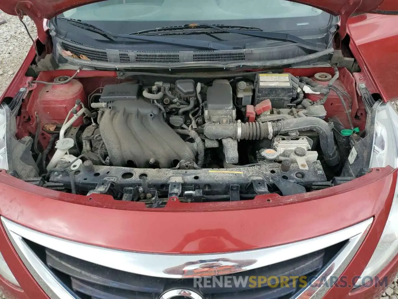 11 Фотография поврежденного автомобиля 3N1CN7AP6KL851246 NISSAN VERSA 2019