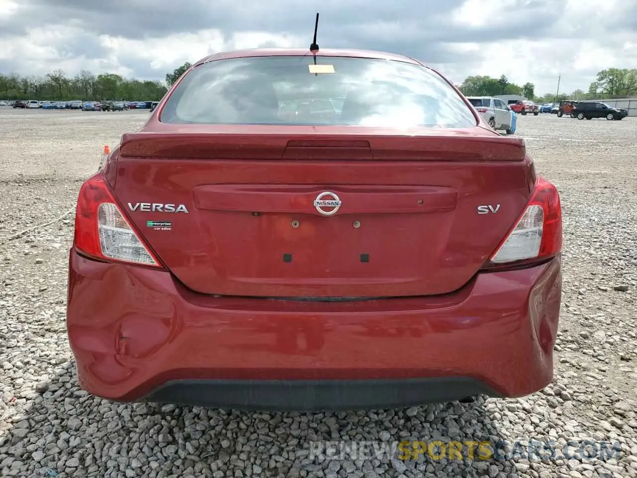 6 Фотография поврежденного автомобиля 3N1CN7AP6KL851246 NISSAN VERSA 2019