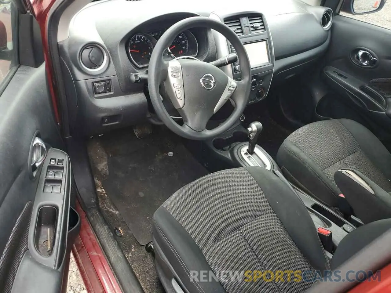 8 Фотография поврежденного автомобиля 3N1CN7AP6KL851246 NISSAN VERSA 2019