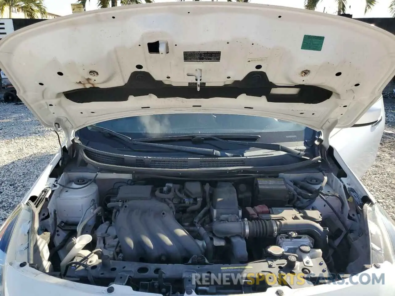 11 Фотография поврежденного автомобиля 3N1CN7AP6KL853109 NISSAN VERSA 2019