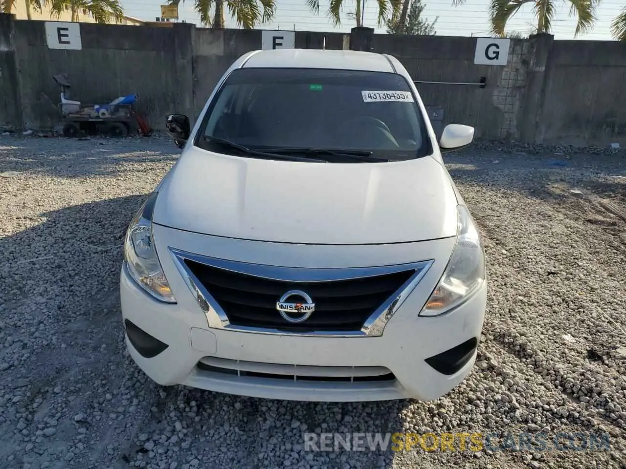 5 Фотография поврежденного автомобиля 3N1CN7AP6KL853109 NISSAN VERSA 2019