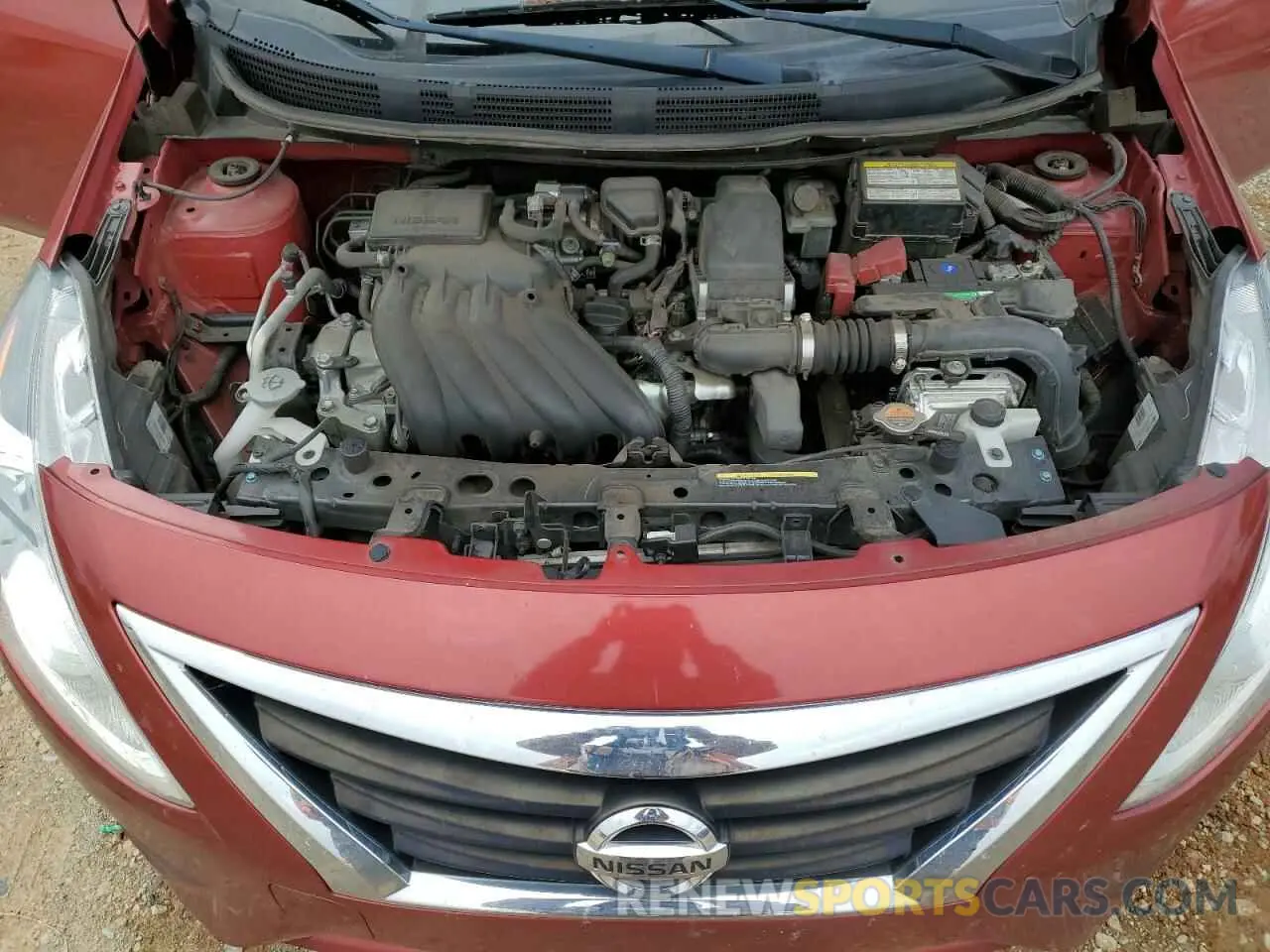 11 Photograph of a damaged car 3N1CN7AP6KL870413 NISSAN VERSA 2019