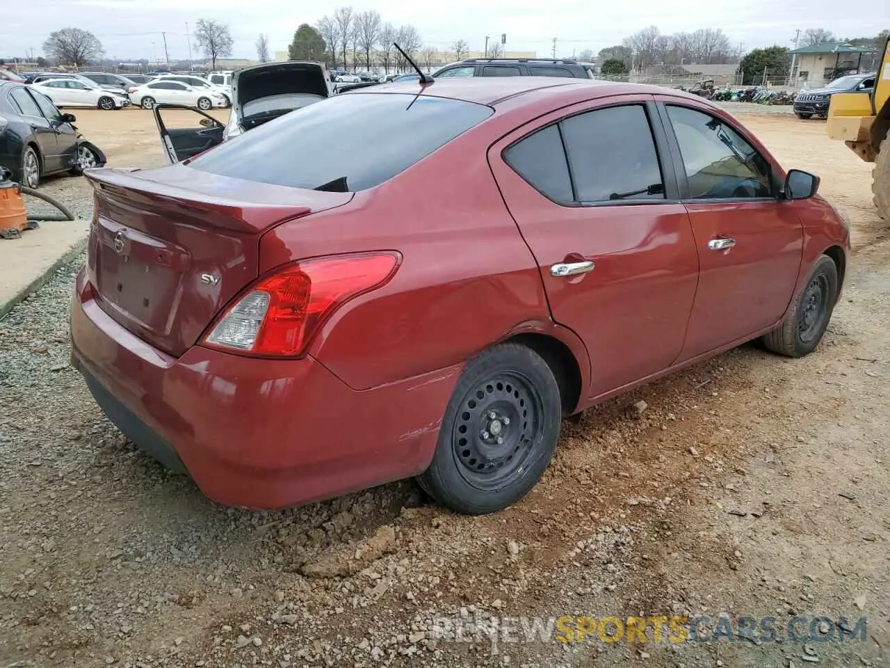 3 Photograph of a damaged car 3N1CN7AP6KL870413 NISSAN VERSA 2019