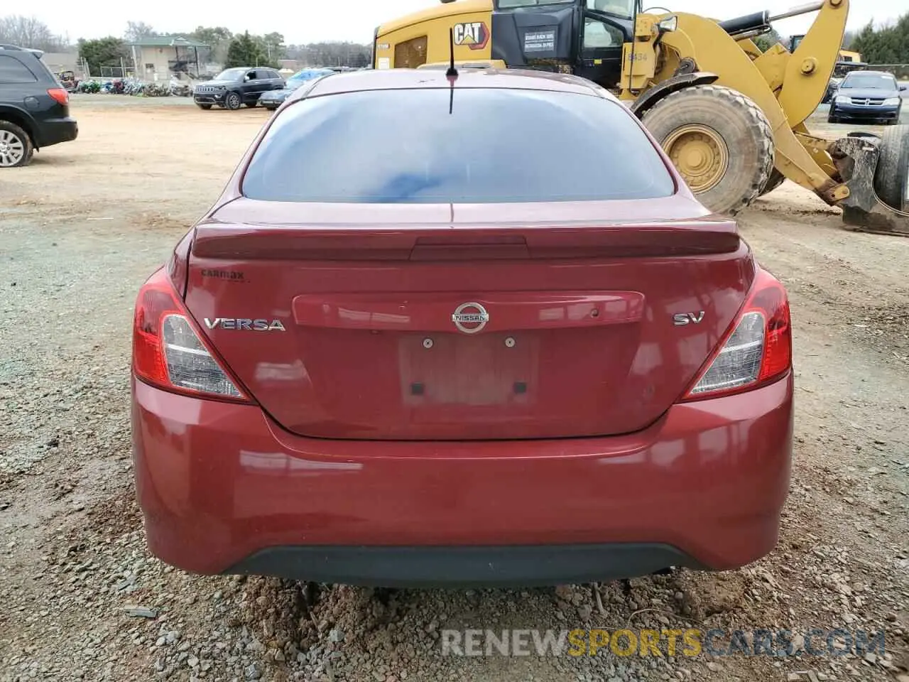 6 Photograph of a damaged car 3N1CN7AP6KL870413 NISSAN VERSA 2019