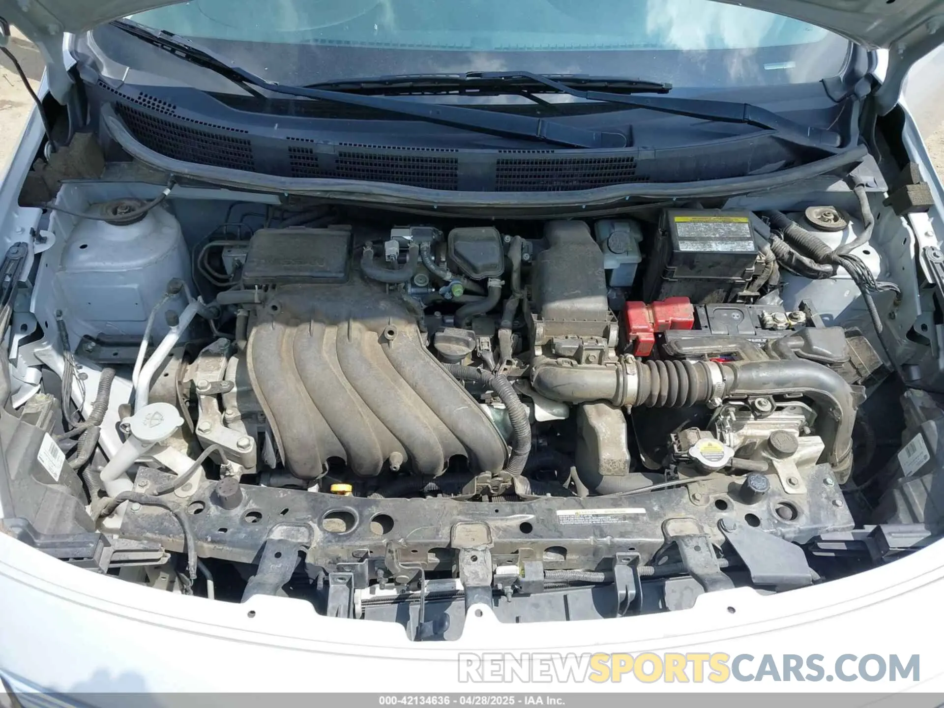 10 Фотография поврежденного автомобиля 3N1CN7AP7KL804002 NISSAN VERSA 2019