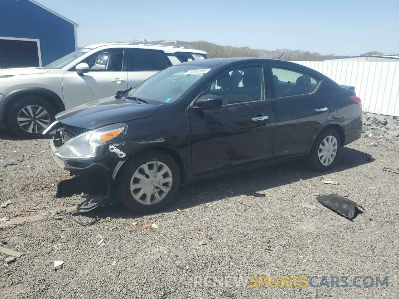 1 Photograph of a damaged car 3N1CN7AP7KL804324 NISSAN VERSA 2019