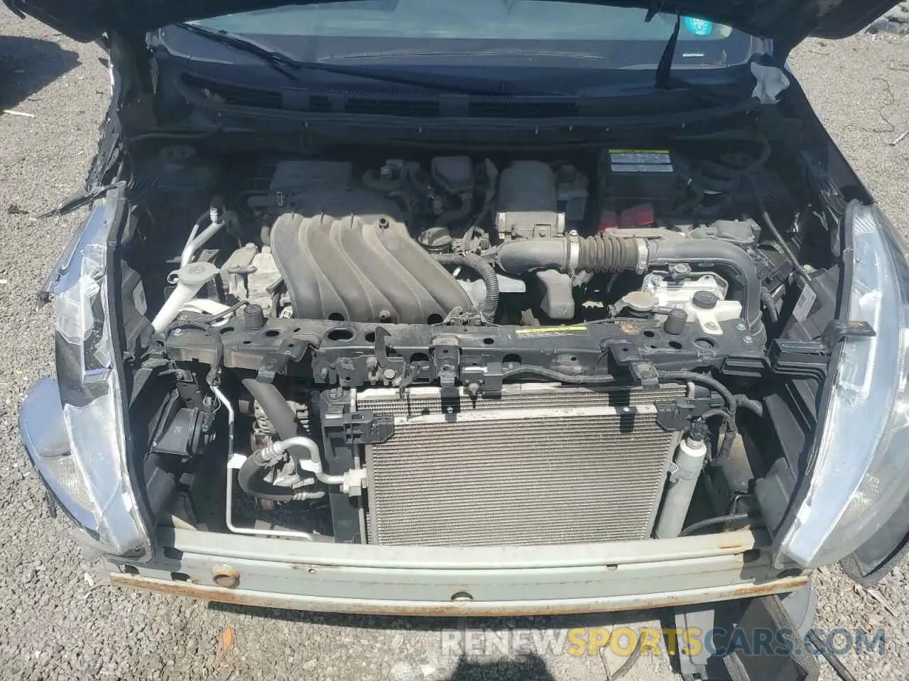 11 Photograph of a damaged car 3N1CN7AP7KL804324 NISSAN VERSA 2019
