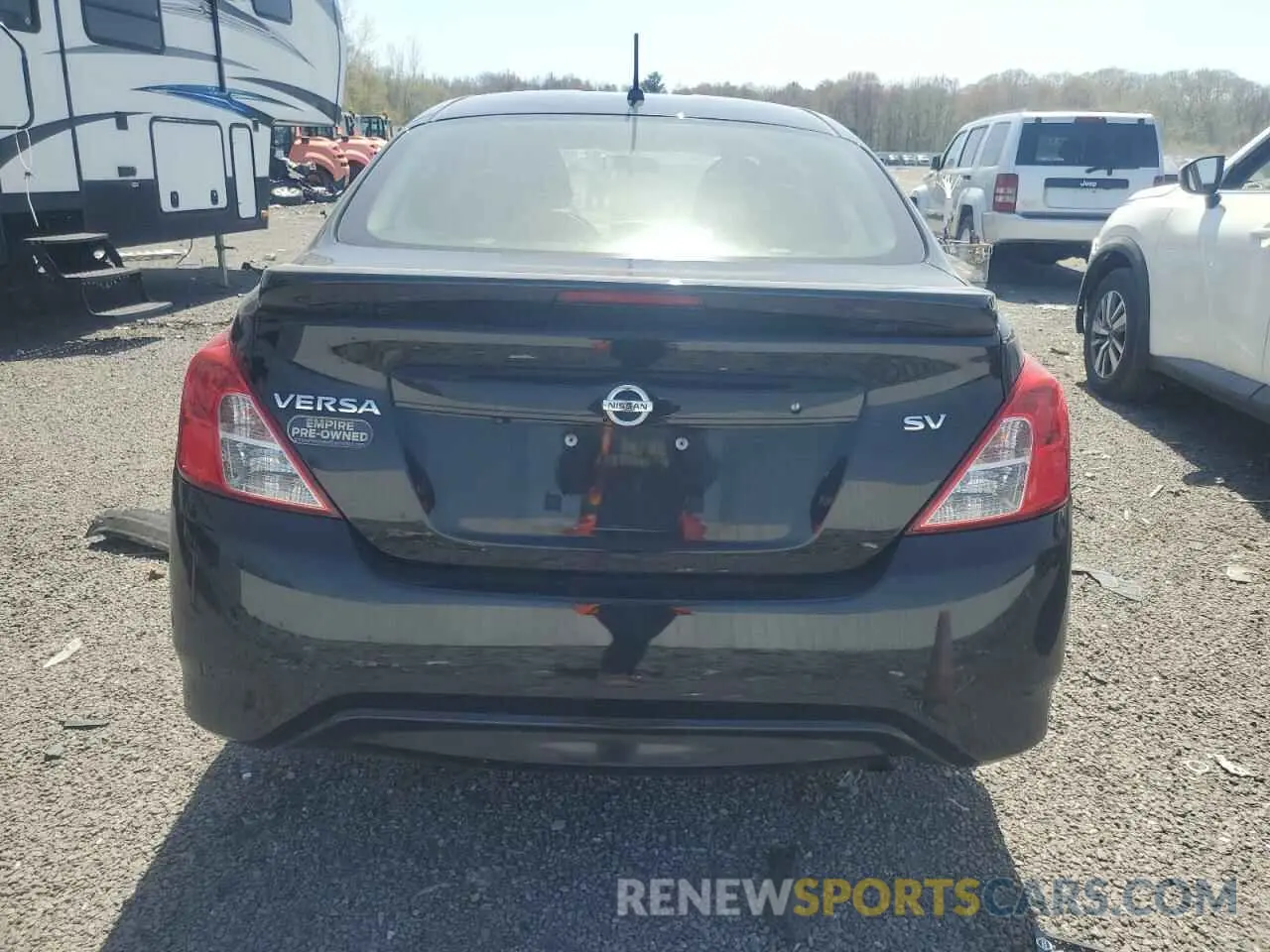 6 Photograph of a damaged car 3N1CN7AP7KL804324 NISSAN VERSA 2019