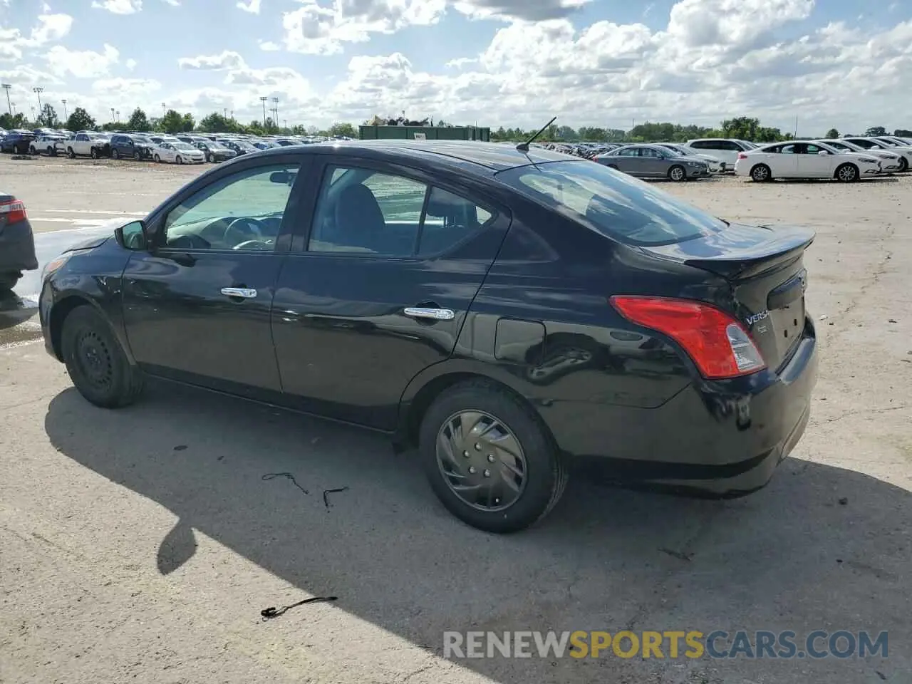 2 Photograph of a damaged car 3N1CN7AP7KL814853 NISSAN VERSA 2019