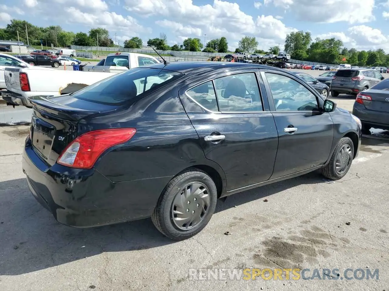 3 Photograph of a damaged car 3N1CN7AP7KL814853 NISSAN VERSA 2019