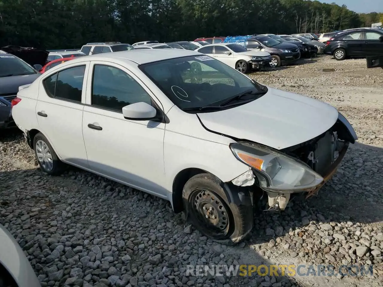 4 Photograph of a damaged car 3N1CN7AP7KL816893 NISSAN VERSA 2019