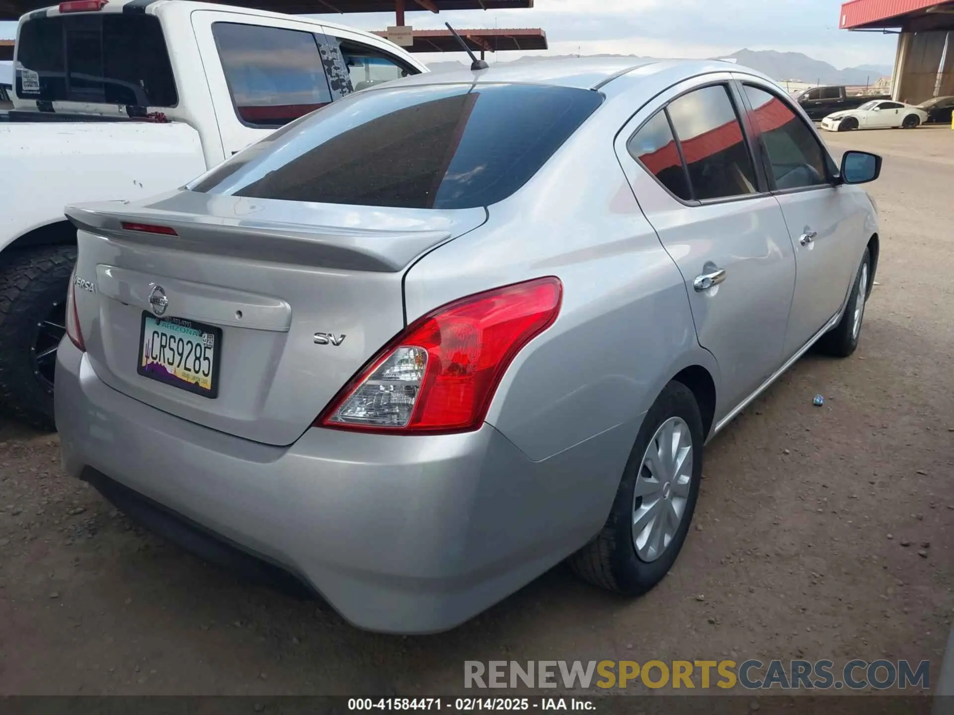 4 Photograph of a damaged car 3N1CN7AP7KL842085 NISSAN VERSA 2019
