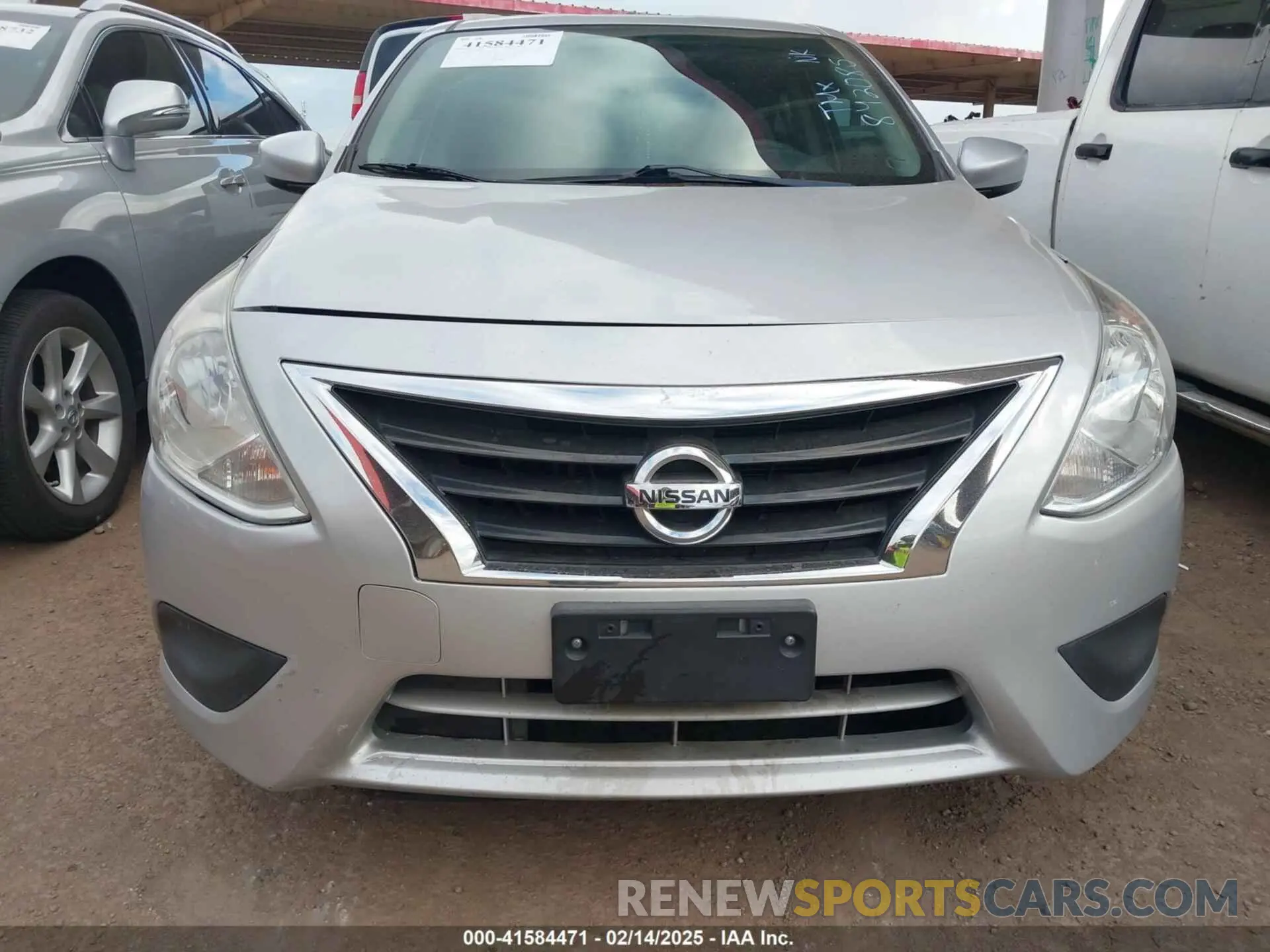 6 Photograph of a damaged car 3N1CN7AP7KL842085 NISSAN VERSA 2019