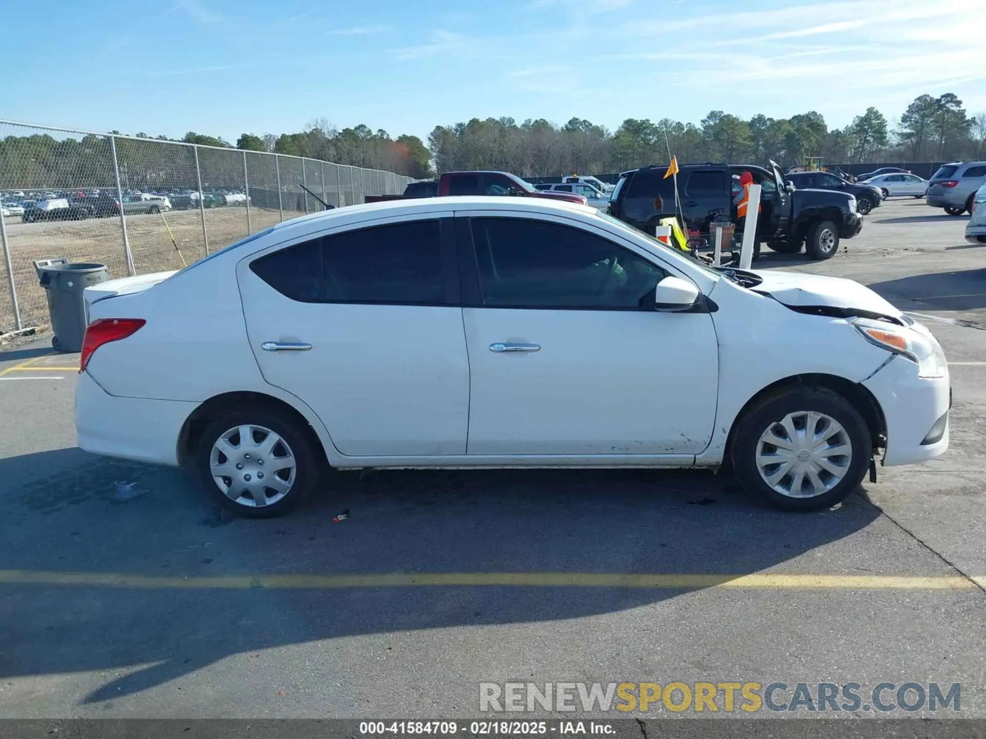 13 Photograph of a damaged car 3N1CN7AP7KL859582 NISSAN VERSA 2019