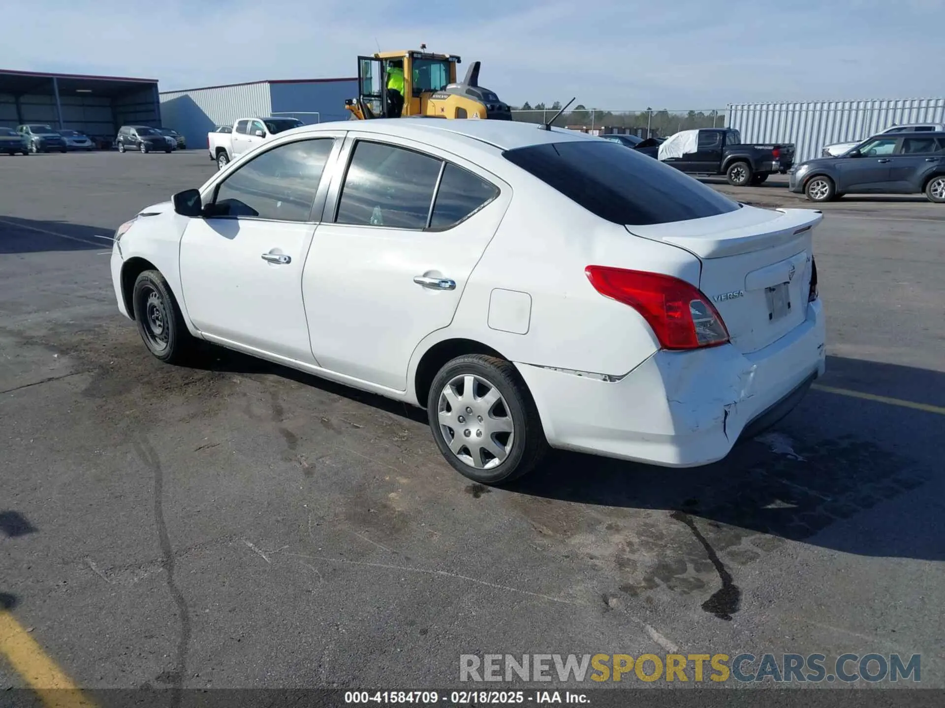 3 Photograph of a damaged car 3N1CN7AP7KL859582 NISSAN VERSA 2019