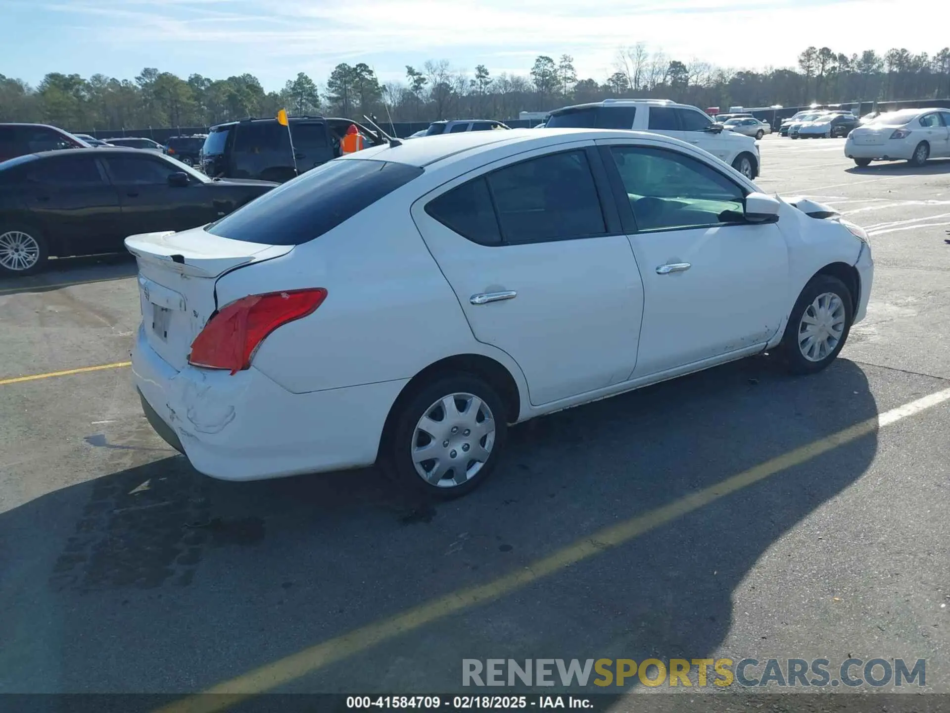 4 Photograph of a damaged car 3N1CN7AP7KL859582 NISSAN VERSA 2019