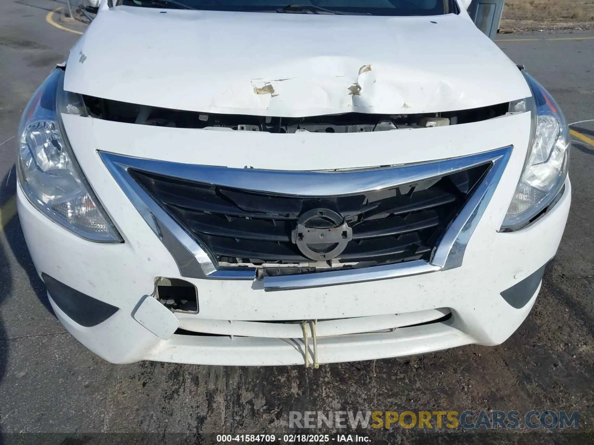 6 Photograph of a damaged car 3N1CN7AP7KL859582 NISSAN VERSA 2019