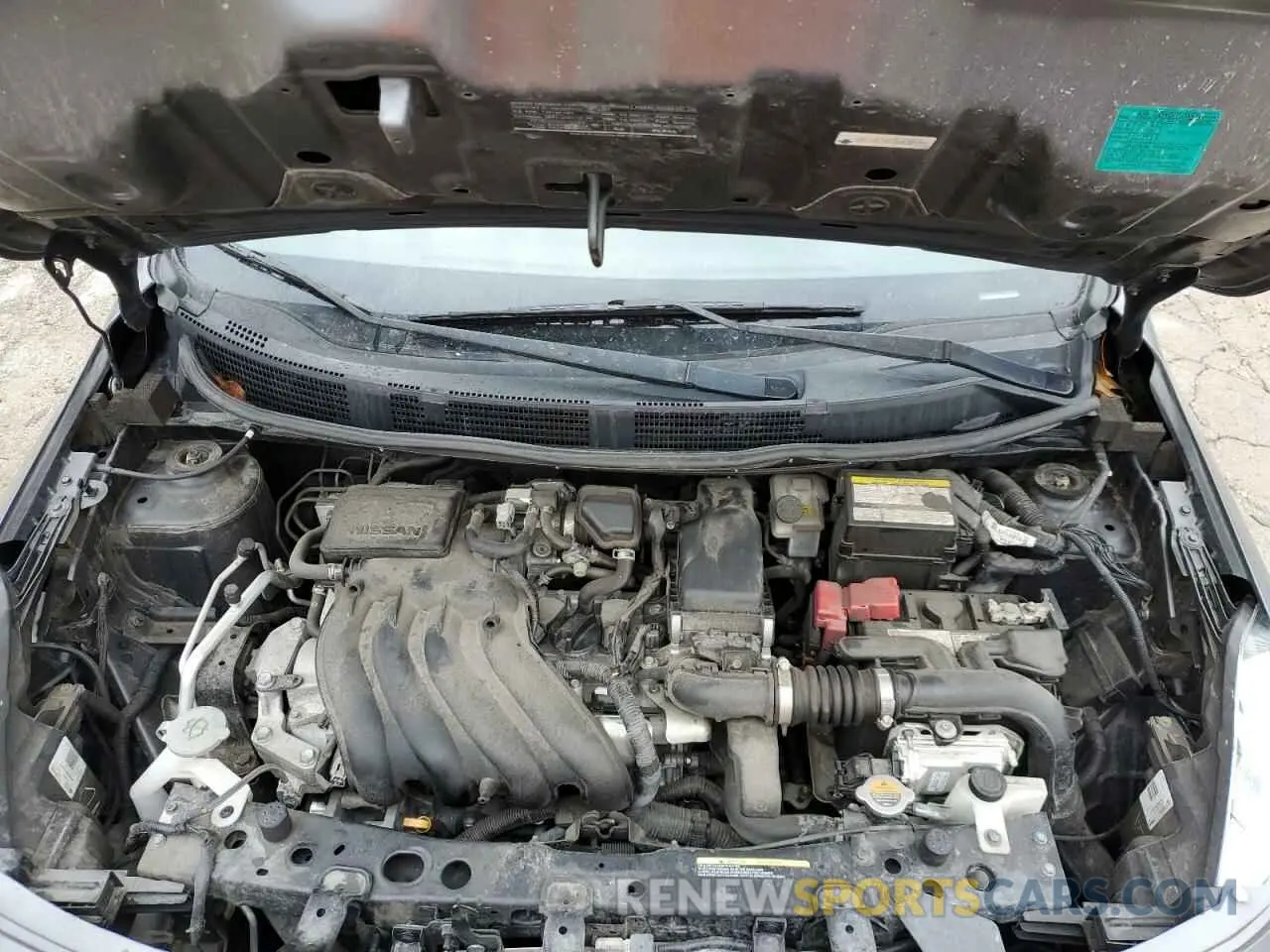 13 Фотография поврежденного автомобиля 3N1CN7AP7KL859954 NISSAN VERSA 2019