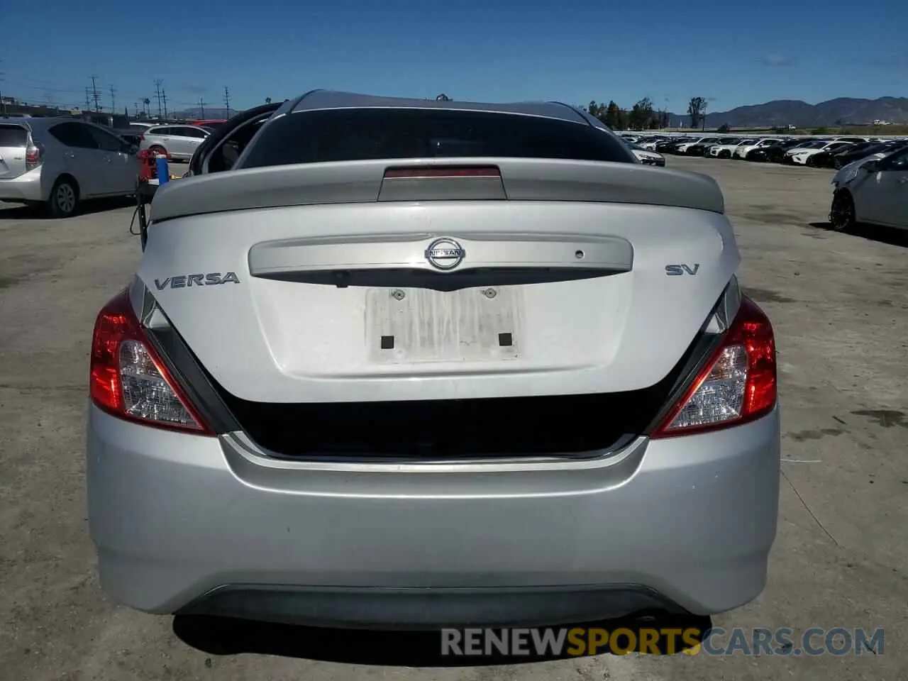 6 Photograph of a damaged car 3N1CN7AP7KL873434 NISSAN VERSA 2019