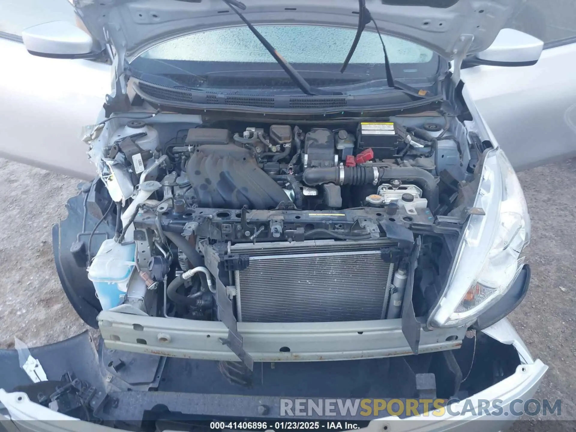 10 Photograph of a damaged car 3N1CN7AP7KL875152 NISSAN VERSA 2019