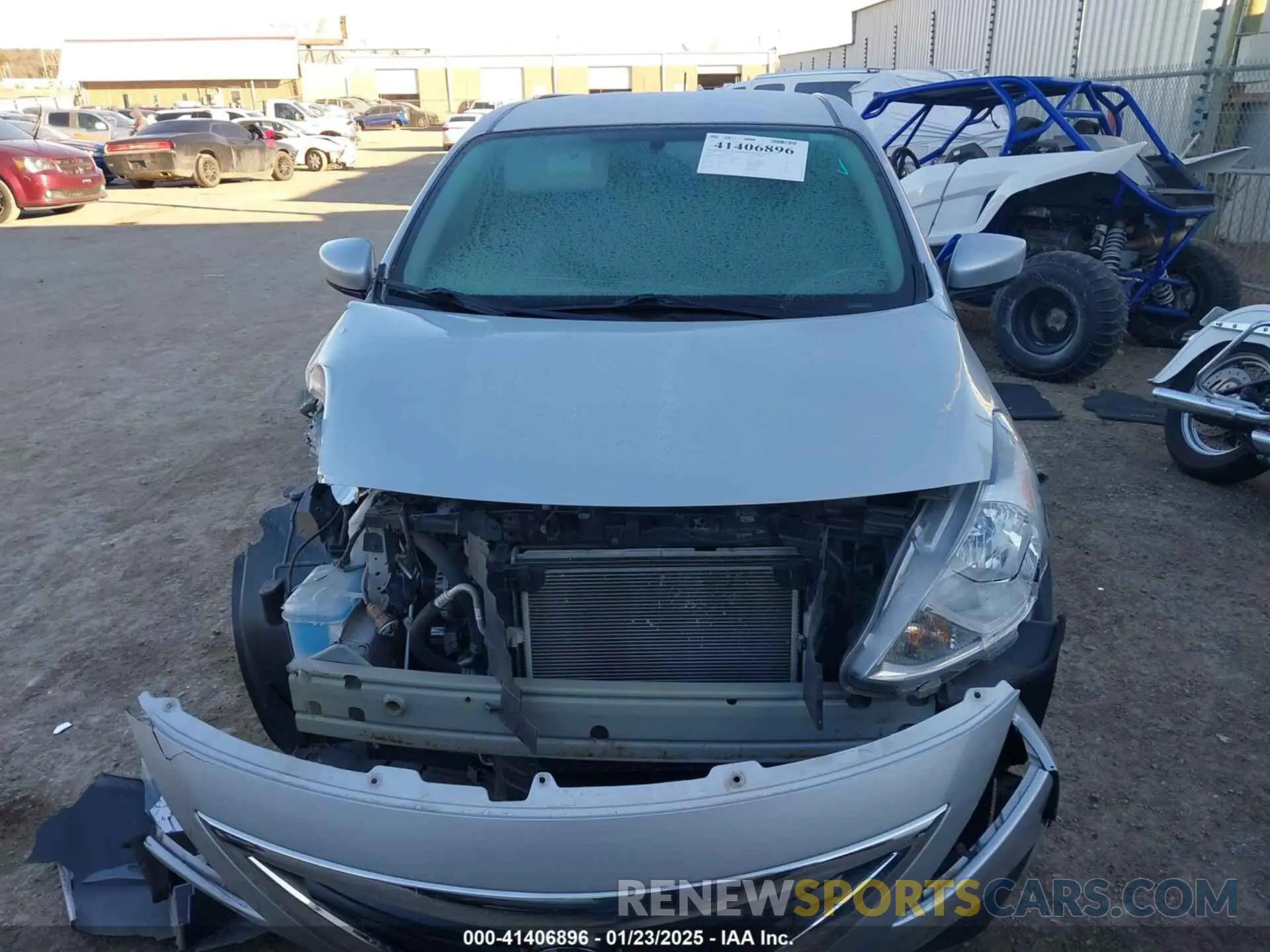 12 Photograph of a damaged car 3N1CN7AP7KL875152 NISSAN VERSA 2019