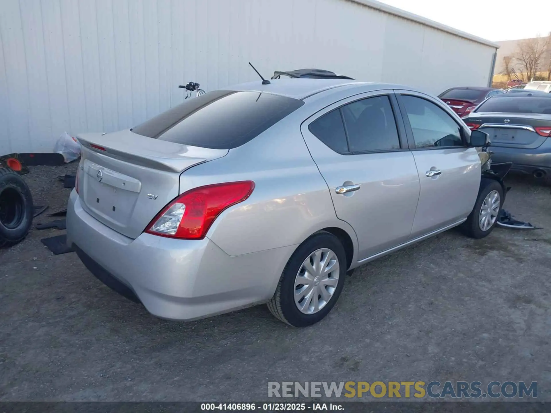 4 Photograph of a damaged car 3N1CN7AP7KL875152 NISSAN VERSA 2019