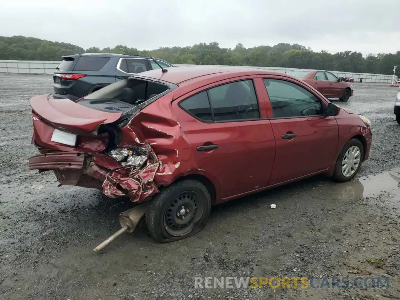 3 Фотография поврежденного автомобиля 3N1CN7AP7KL875796 NISSAN VERSA 2019