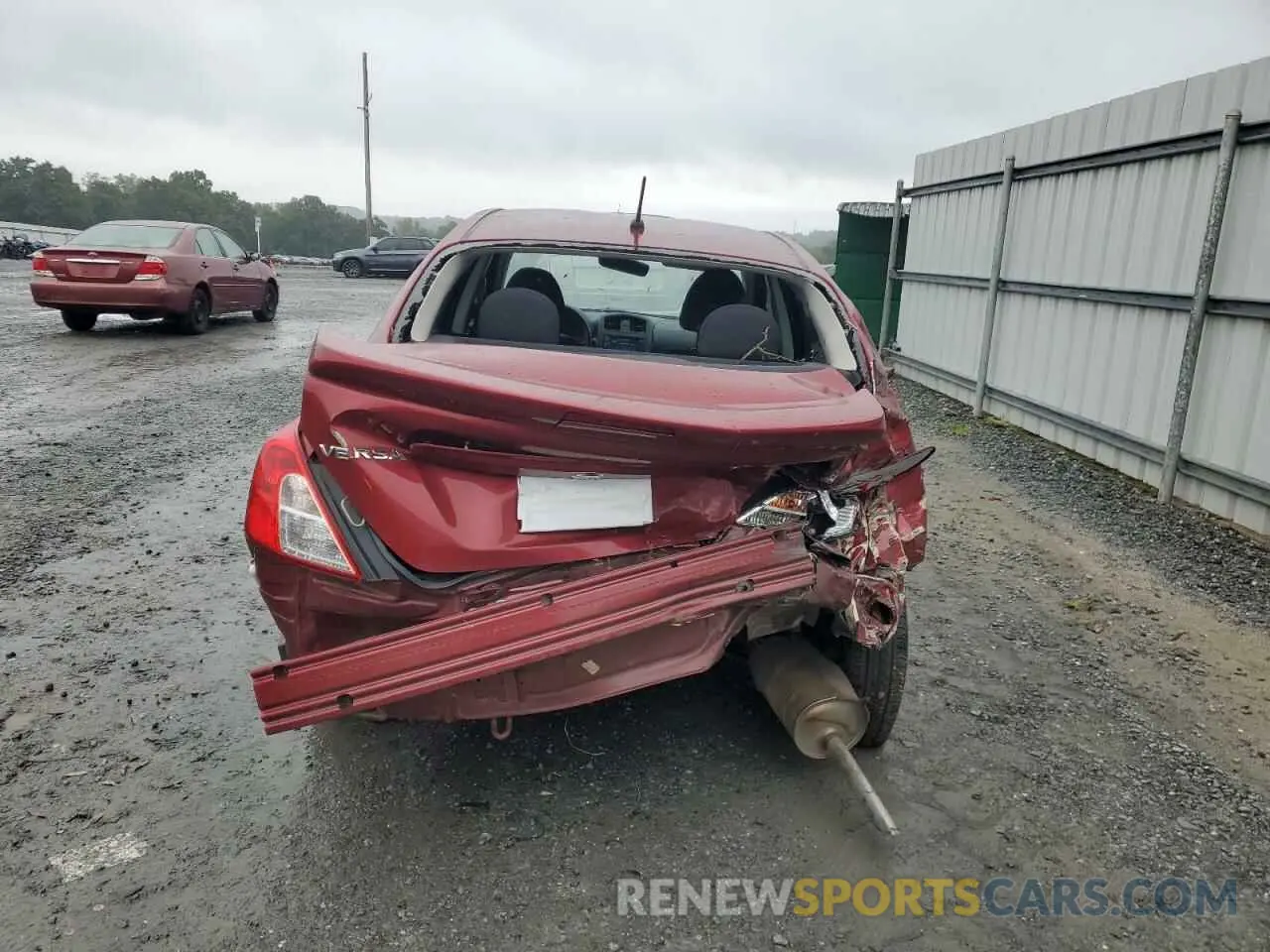 6 Фотография поврежденного автомобиля 3N1CN7AP7KL875796 NISSAN VERSA 2019
