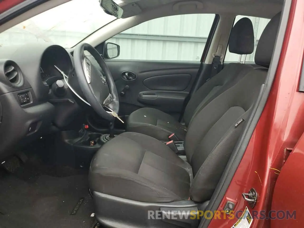 7 Фотография поврежденного автомобиля 3N1CN7AP7KL875796 NISSAN VERSA 2019