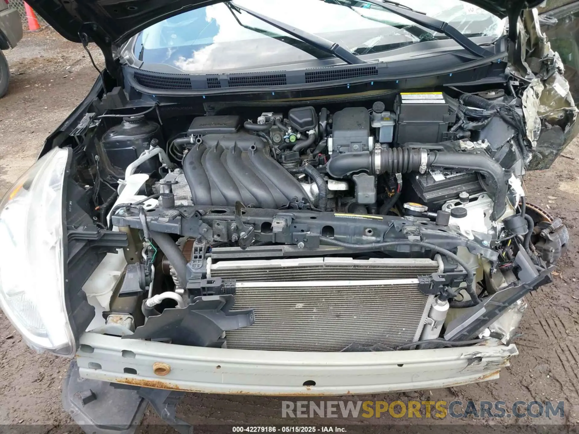 10 Фотография поврежденного автомобиля 3N1CN7AP7KL879749 NISSAN VERSA 2019