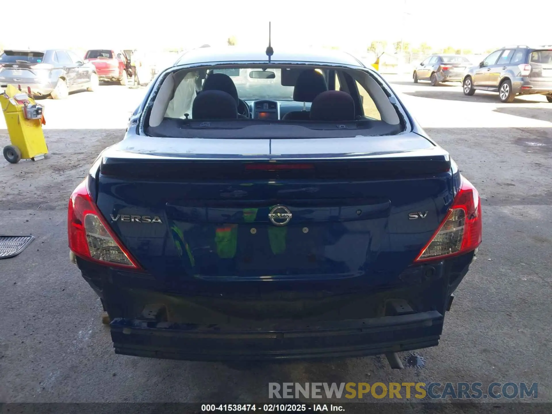 17 Photograph of a damaged car 3N1CN7AP8KL807538 NISSAN VERSA 2019