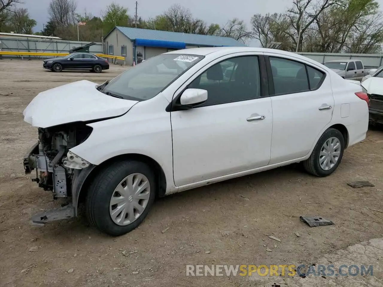 1 Photograph of a damaged car 3N1CN7AP8KL824078 NISSAN VERSA 2019