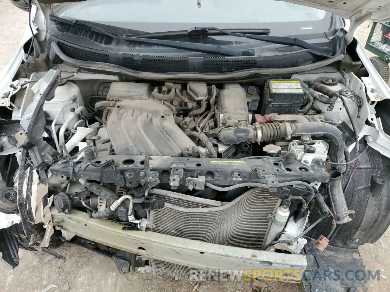 12 Photograph of a damaged car 3N1CN7AP8KL824078 NISSAN VERSA 2019